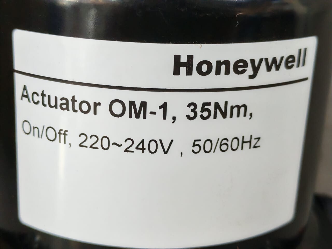 Honeywell OFF-220 HONEYWELL OM-1,35Nm ON/OFF,220-240V,50/60Hz BUTTERFLY VALVE ACTUATOR 3