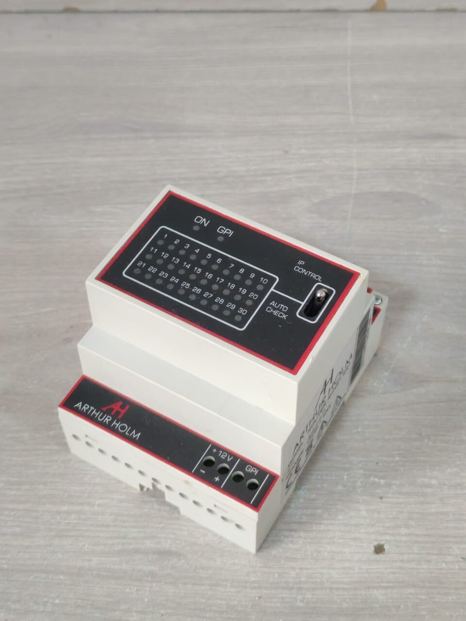 ARTHUR HOLM ROUTER AHNET ERT ARTHUR HOLM ROUTER AHNET ERT ETHERNET INTERFACE 12VDC/10W 4