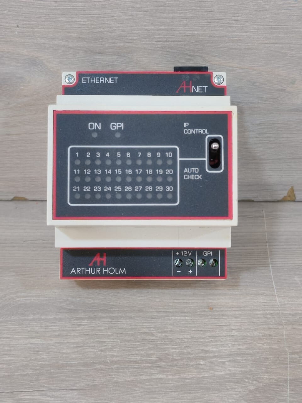 ARTHUR HOLM ROUTER AHNET ERT ETHERNET INTERFACE 12VDC/10W