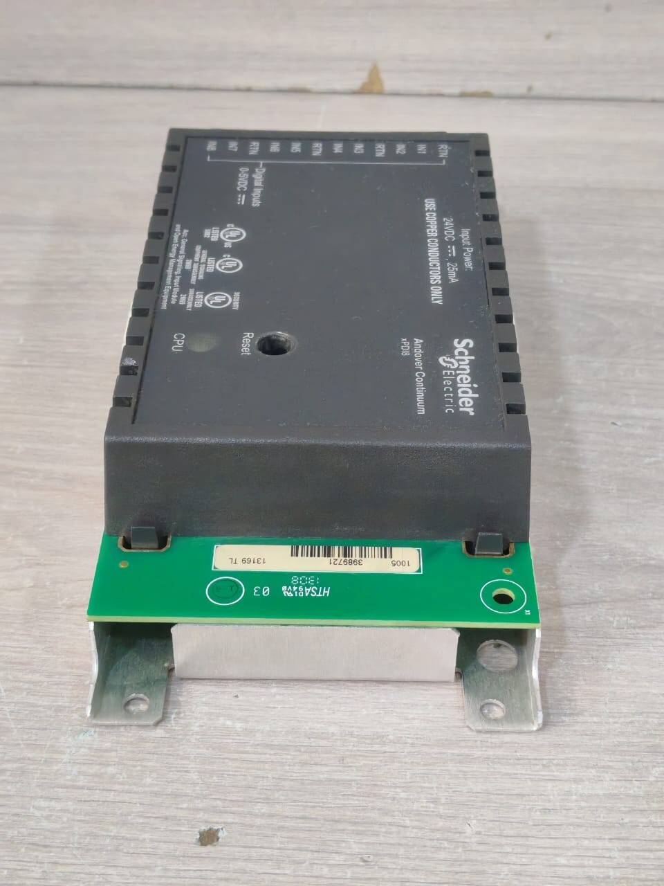 Schneider Electric XPDI8 SCHNEIDER ELECTRIC XPDI8 ANDOVER CONTINUUM EXPANSION MODULE 24VDC 6