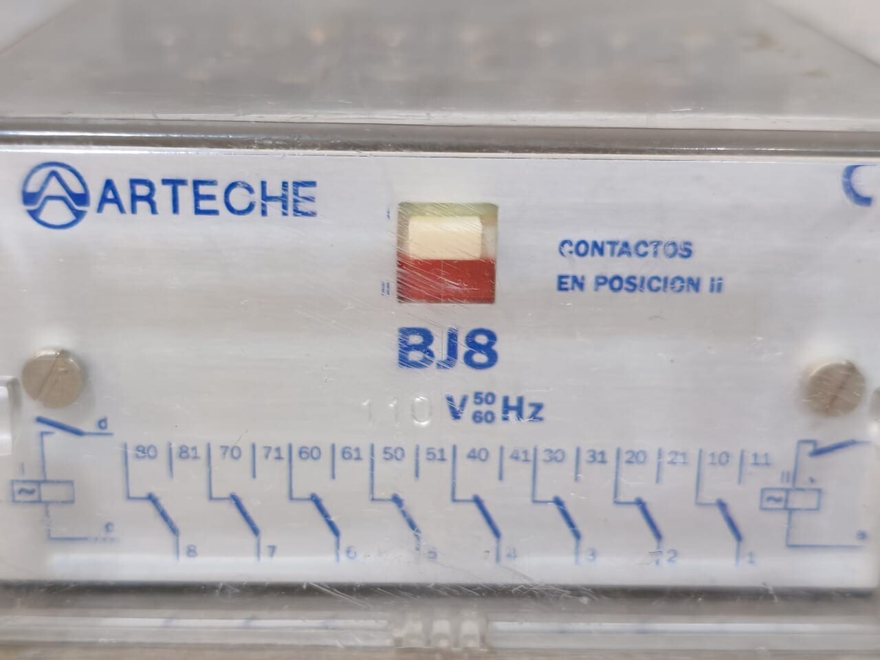ARTECHE BJ8 ARTECHE BJ8 110V 50/60Hz RELAY 2