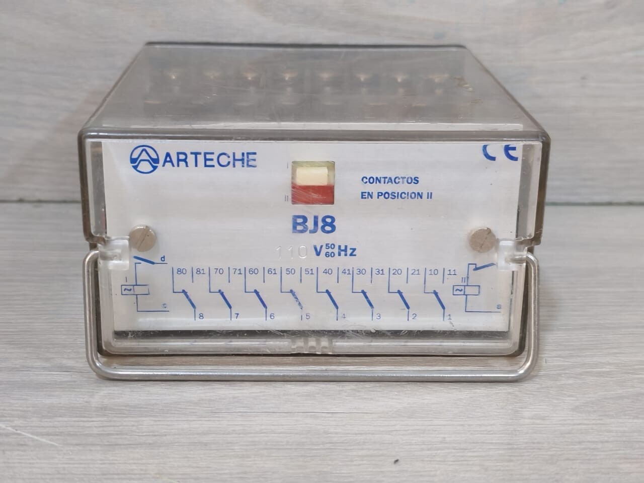 ARTECHE BJ8 110V 50/60Hz RELAY