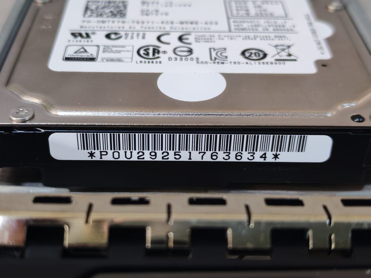 Dell HDEBC03DAA51 DELL AL13SEB300 HDEBC03DAA51 SAS 6GB 300GB 10 K HARD DRIVE 10