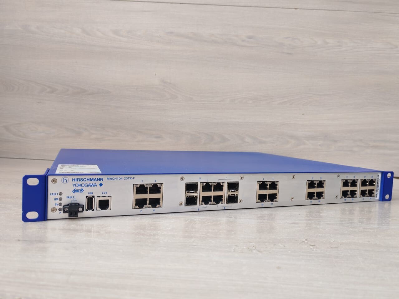 Hirschmann MACH104-20TX-F HIRSCHMANN MACH104-20TX-F WORKGROUP -SWITCH INDUSTRIAL CONTROL EQUIPMENT 4