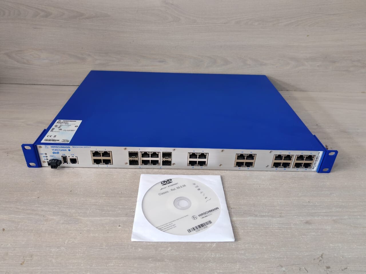 HIRSCHMANN MACH104-20TX-F WORKGROUP -SWITCH INDUSTRIAL CONTROL EQUIPMENT