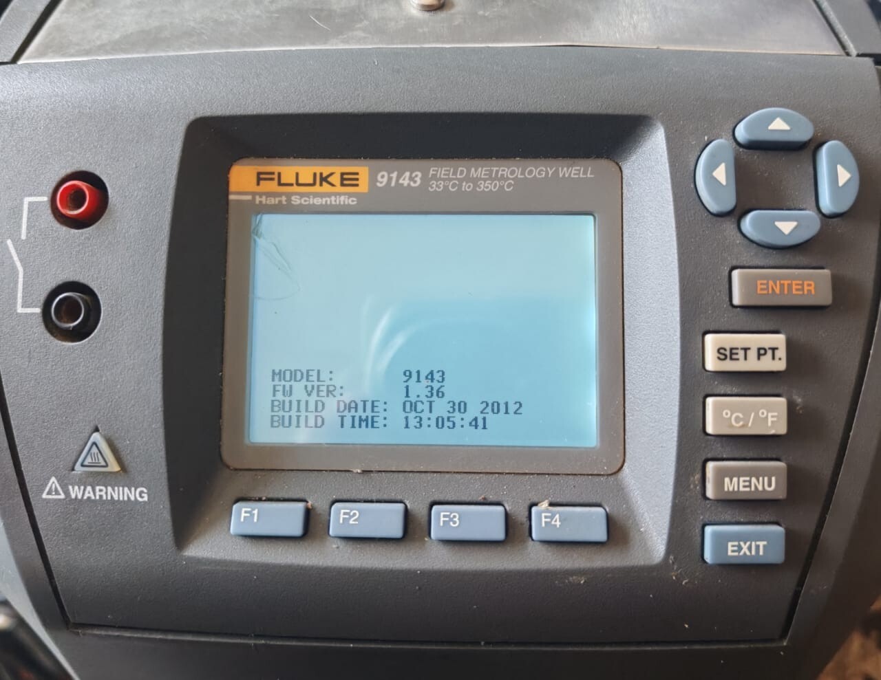 Fluke FLUKE-9143 FLUKE 9143 FIELD METROLOGY WELL 33°C TO 350°C 5