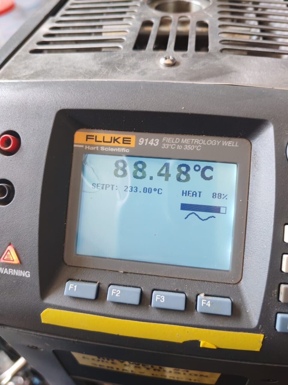 Fluke FLUKE-9143 FLUKE 9143 FIELD METROLOGY WELL 33°C TO 350°C 8