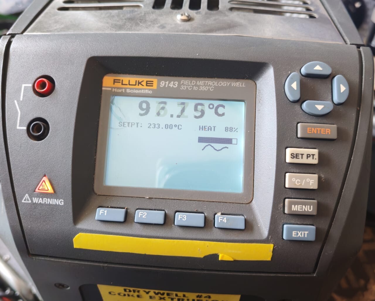 Fluke FLUKE-9143 FLUKE 9143 FIELD METROLOGY WELL 33°C TO 350°C 9