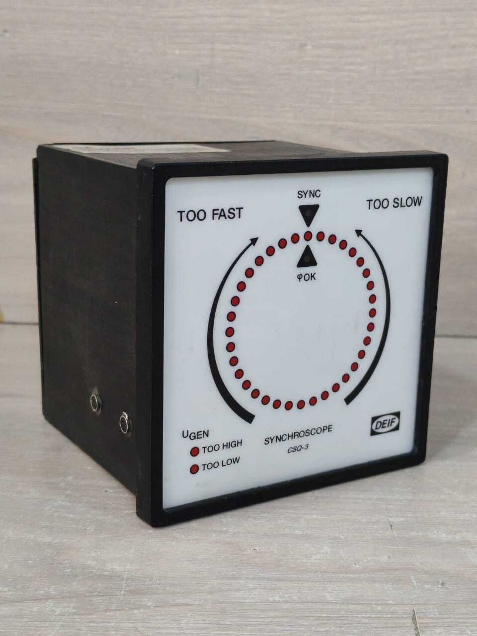 DEIF CSQ-3 DEIF CSQ-3 LAND SYNCHROSCOPES METER 415V 2