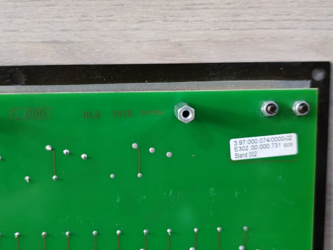 RAFI 5.40 552.657-000 RAFI Lage Teil A 5.40 552.657-000 Operator Panel 9