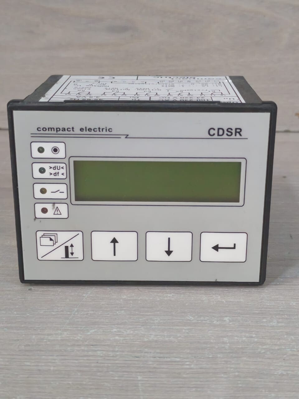COMPACT ELECTRIC CDSR-21 / CDSR-21-G0602 COMPACT ELECTRIC CDSR-21 / CDSR-21-G0602 DIGITAL SYNCHRO-CHECK RELAY 3