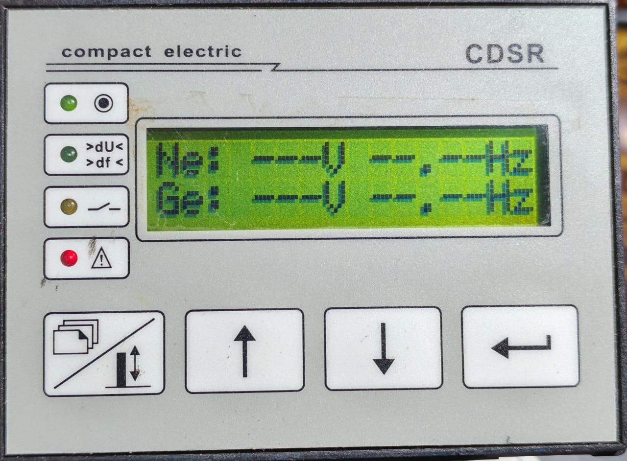 COMPACT ELECTRIC CDSR-21 / CDSR-21-G0602 DIGITAL SYNCHRO-CHECK RELAY