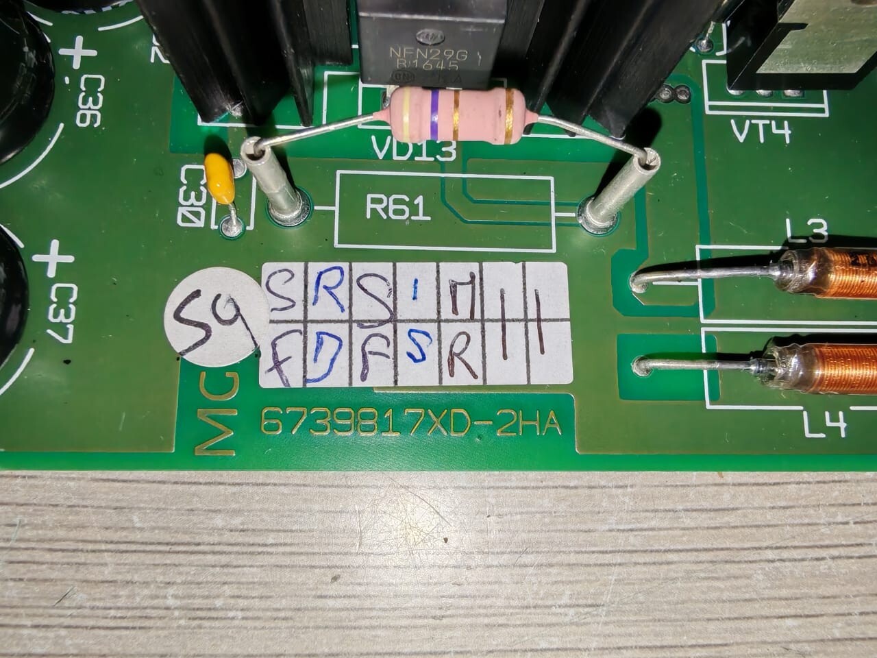 Schneider Electric 6739818SE SCHNEIDER ELECTRIC 6739818SE ALEZ PCBA GALAXY-IGBT PRINTED CIRCUIT BOARD 8