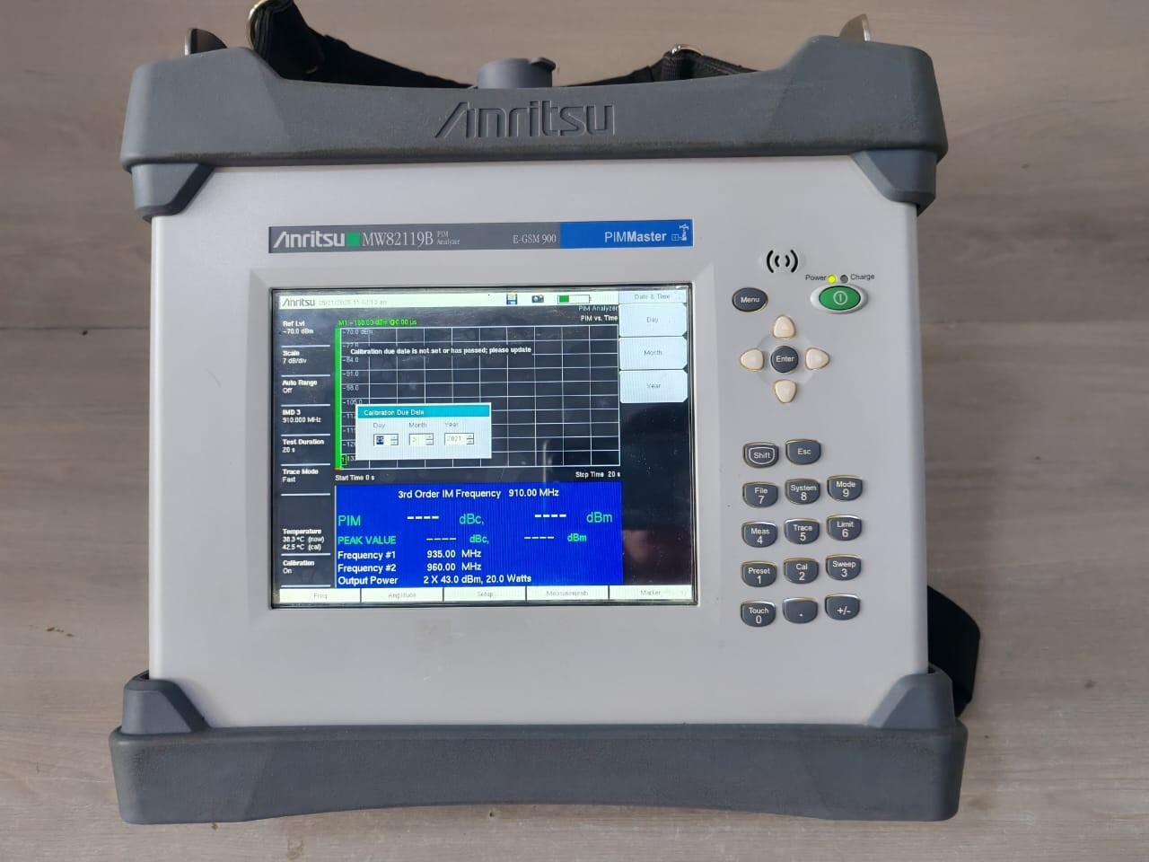Anritsu MW82119B Anritsu MW82119B PIM Analyzer E-GSM 900 PIM Master 6