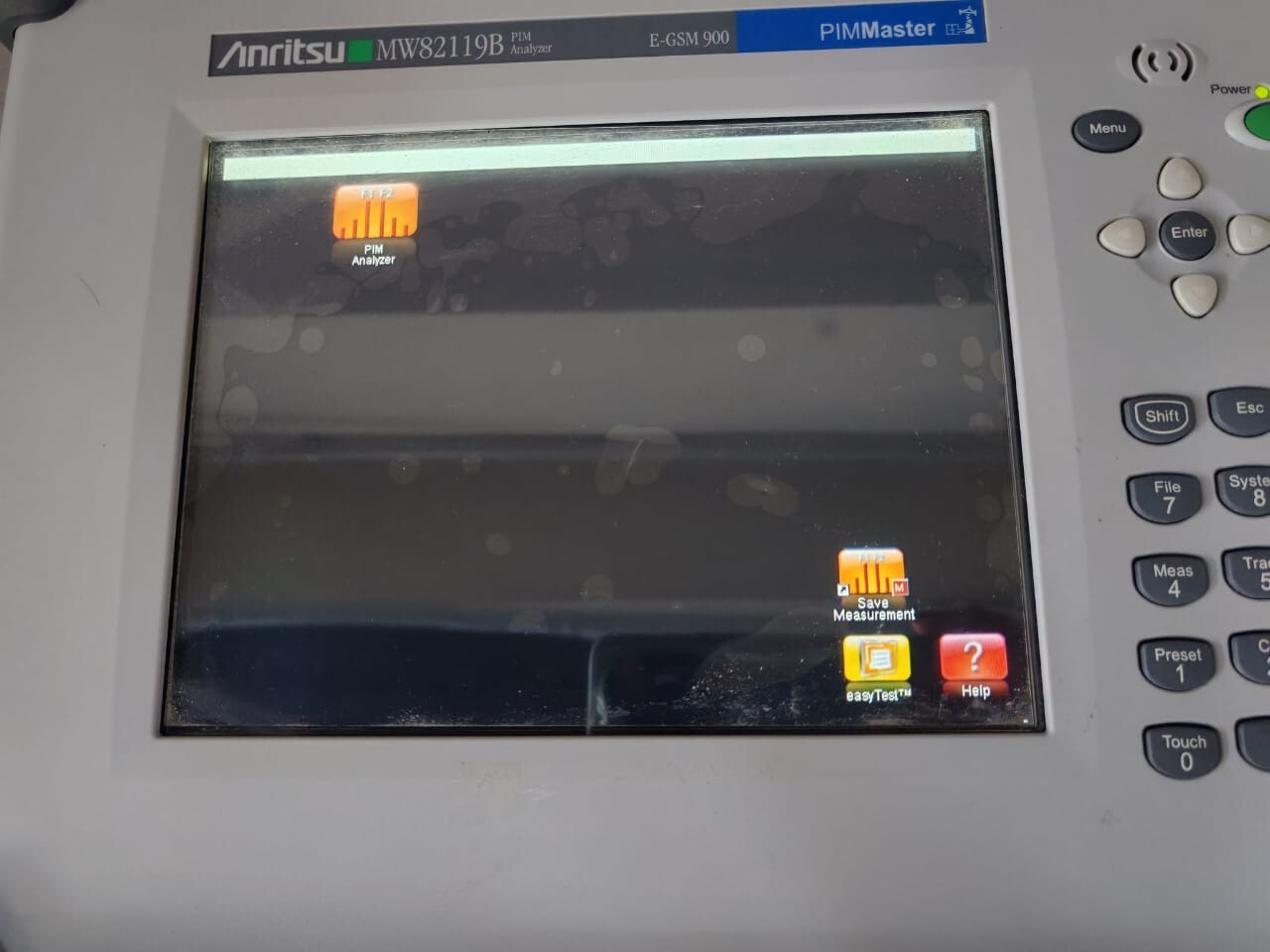 Anritsu MW82119B Anritsu MW82119B PIM Analyzer E-GSM 900 PIM Master 8