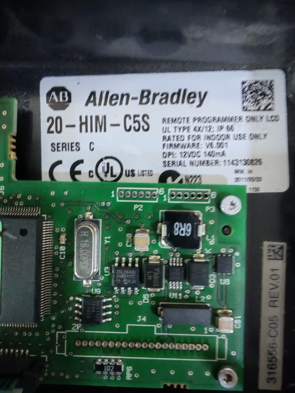 Allen-Bradley ALLEN-BRADLEY 20-HIM-C5S ALLEN-BRADLEY 20-HIM-C5S REMOTE PROGRAMMER SERIES C 4