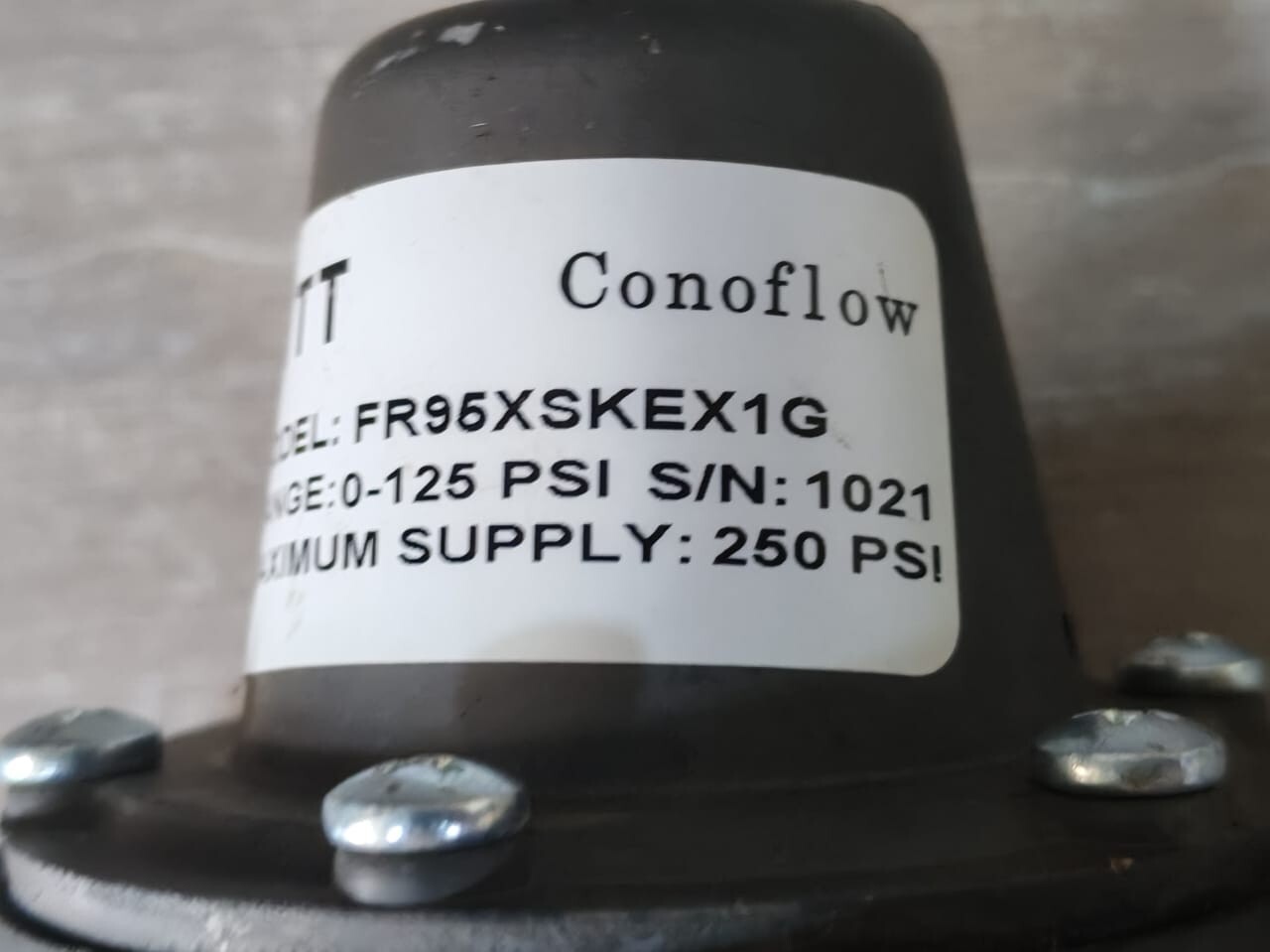 ITT FR95XSKEX1G ITT Conoflow FR95XSKEX1G Filter Regulator 3