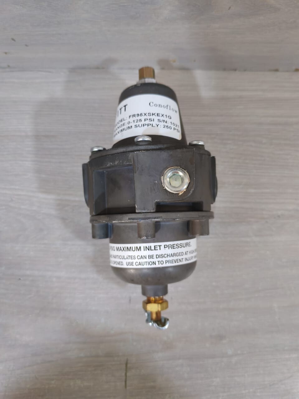 ITT Conoflow FR95XSKEX1G Filter Regulator