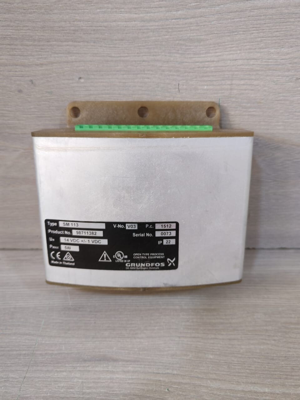 GRUNDFOS SM 113 SENSOR INTERFACE MODULE 98711382