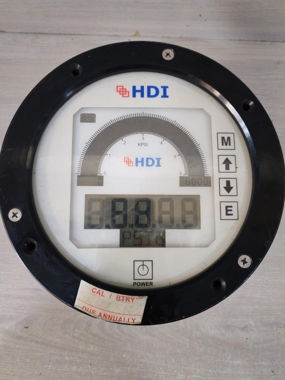 HDI 20L5A03103002AAA DIGITAL PRESSURE GAUGE