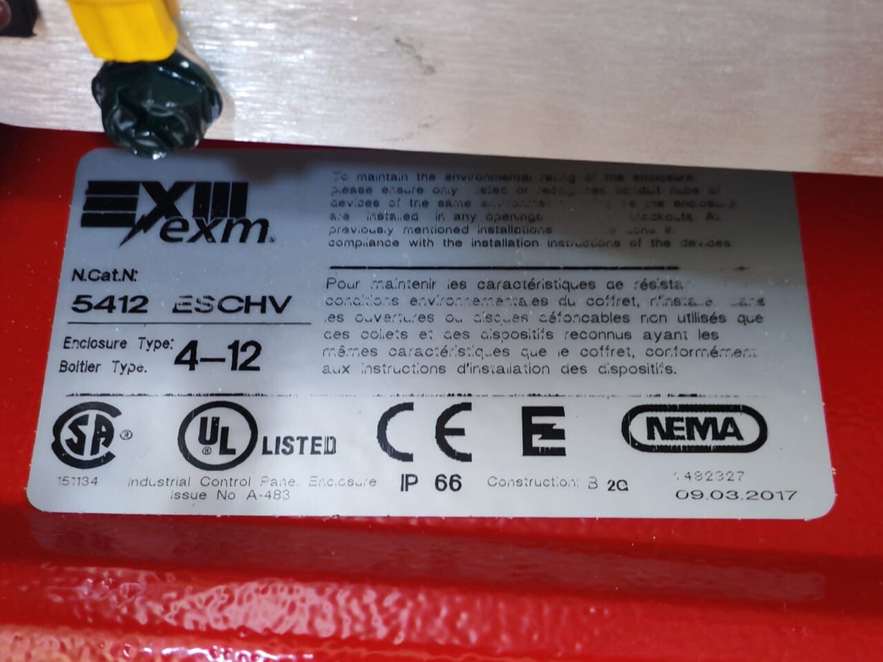 Tornatech APE-240 Tornatech APE-240 Alarm Panel Electric Fire Pump-Enclosure Type NEMA 2 6