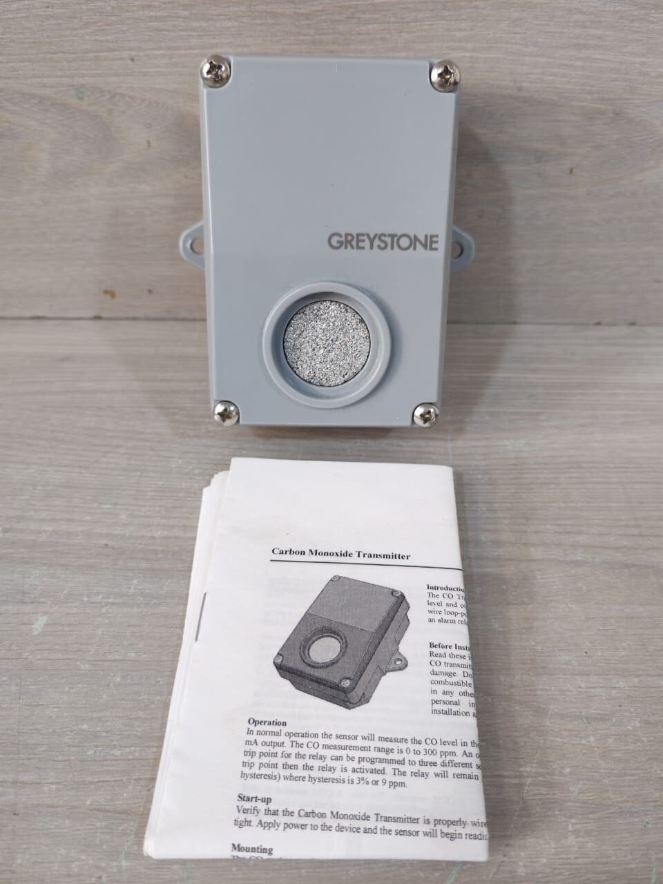 GREYSTONE CMD5B1000 CO SENSOR SPACE ECHEM.5 % ANALOG OUTPUT
