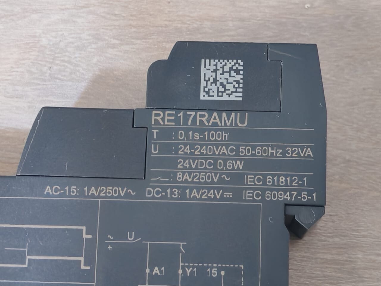 Schneider RE17RAMU Schneider Electric RE17RAMU On Delay Timer 4