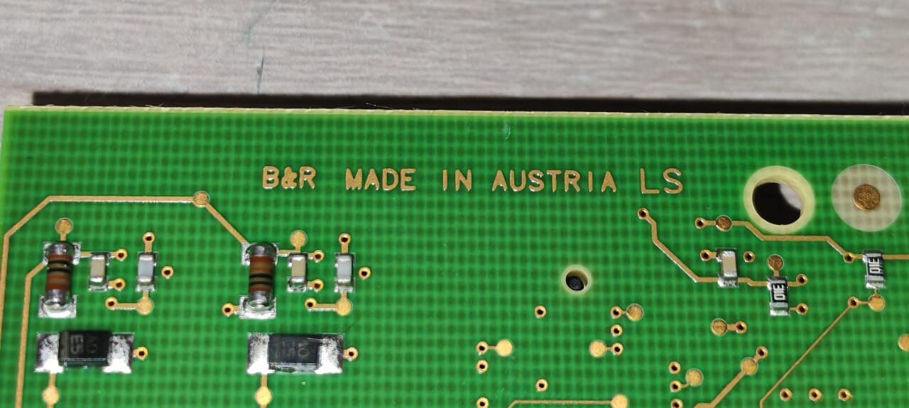 B&R 050004125-02 B&R BS SV3BUS 1/2 050004125-02 PCB FROM ACOPOS MULTI65 6