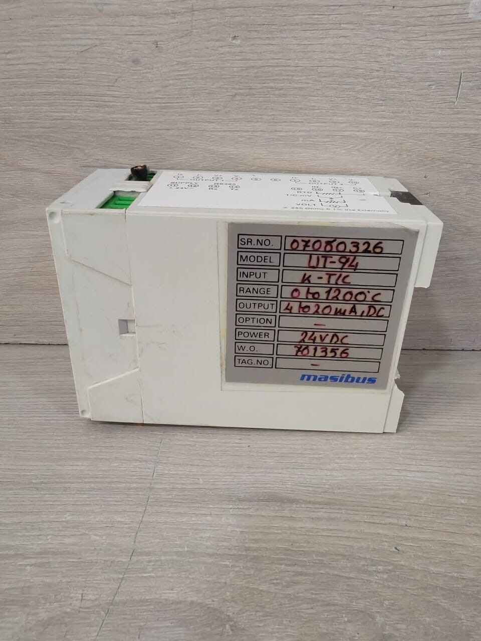 MASIBUS MASIBUS UT-94 MASIBUS UT-94 UNIVERSAL TRANSMITTER 6