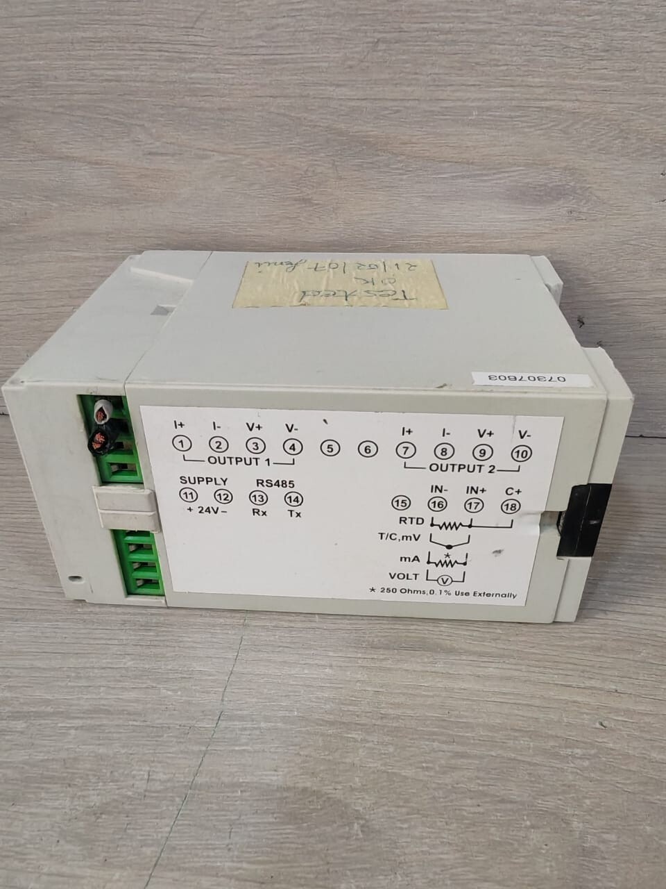 MASIBUS MASIBUS UT-94 MASIBUS UT-94 UNIVERSAL TRANSMITTER 8