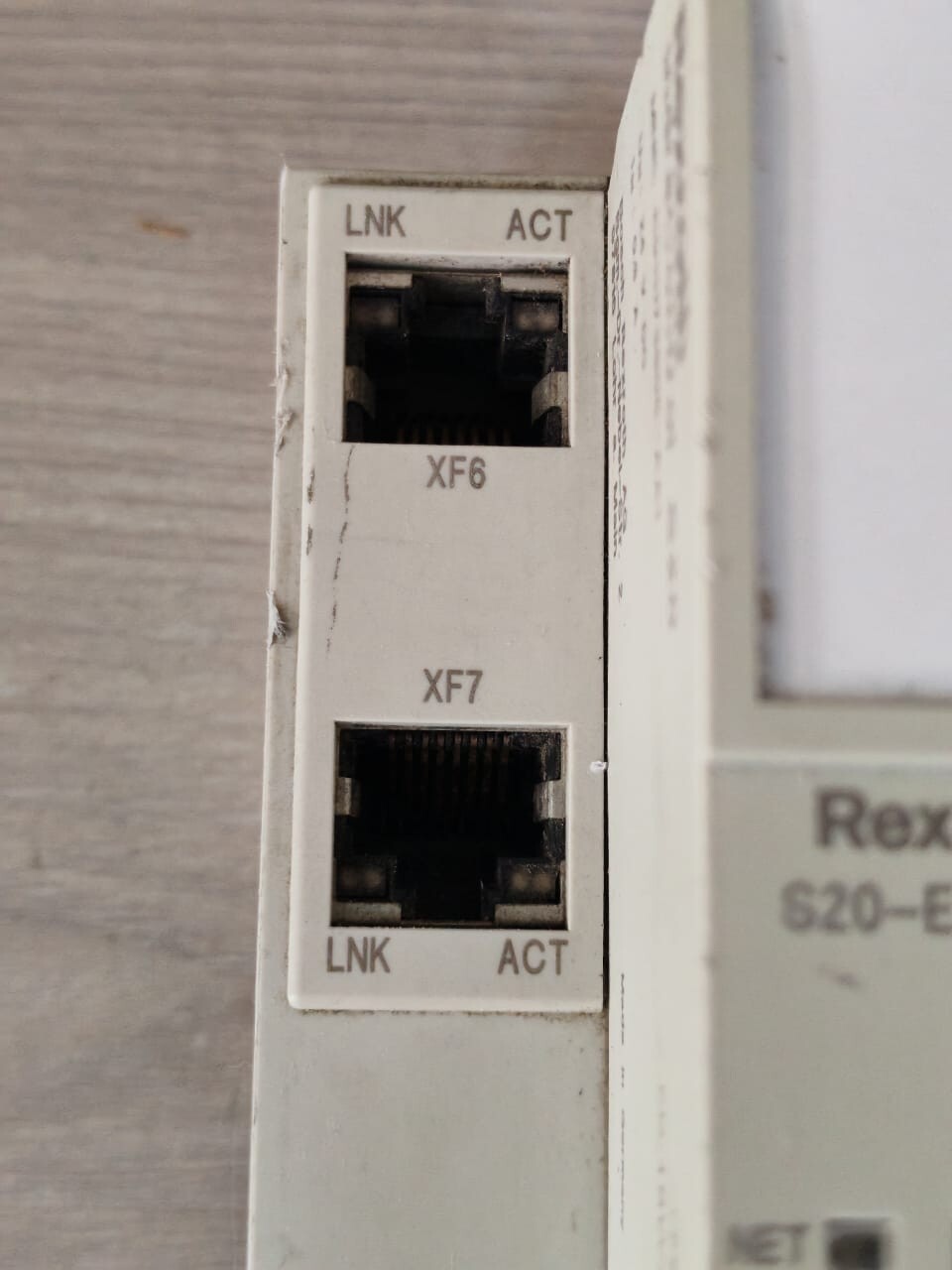 Rexroth R911173905-AA1 REXROTH INDRACONTROL S20-ETH-BK R911173905-AA1 24VDC MODULE 5