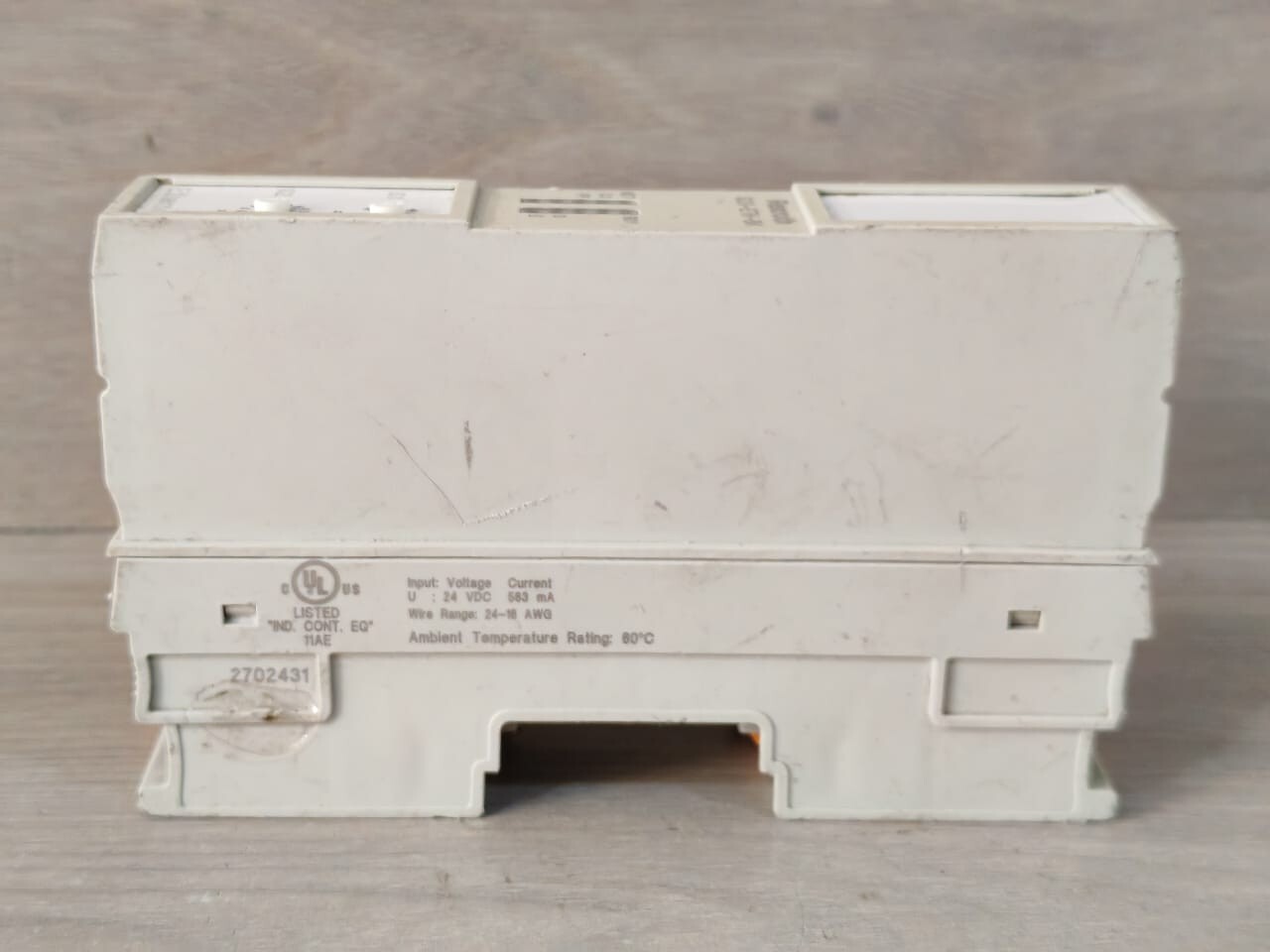 Rexroth R911173905-AA1 REXROTH INDRACONTROL S20-ETH-BK R911173905-AA1 24VDC MODULE 9