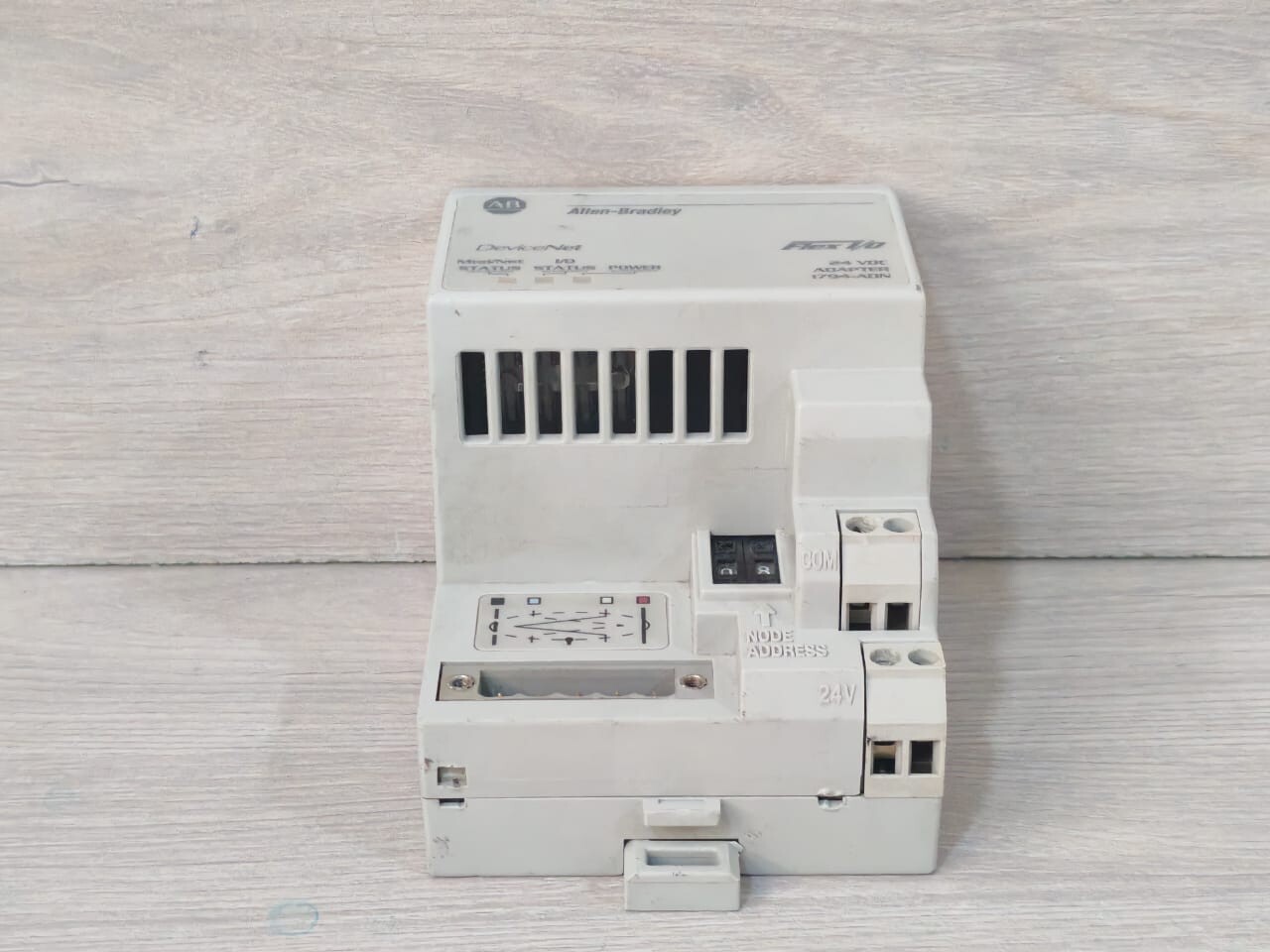 Allen-Bradley 96494871 Allen-Bradley 1794-ADN Ser B Flex I/O 24 DC Adapter 96494871 F/W Rev.J 3