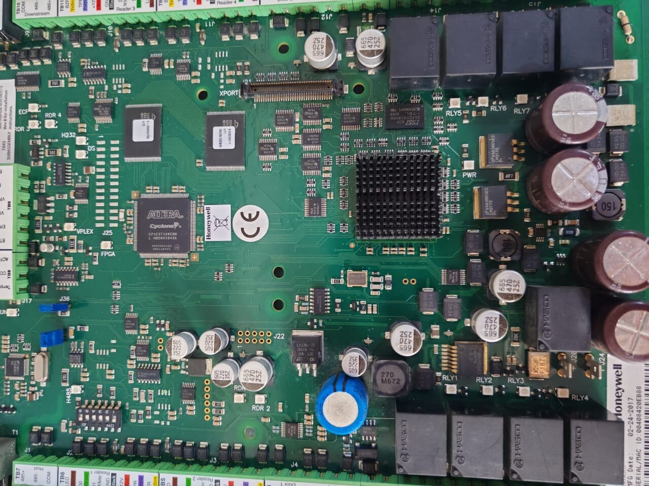 Honeywell 800-00516B HONEYWELL NetAXS Access Control Panel Board NX4PCB p/n 800-00516B 4