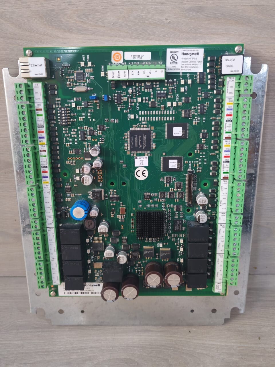 Honeywell 800-00516B HONEYWELL NetAXS Access Control Panel Board NX4PCB p/n 800-00516B 5