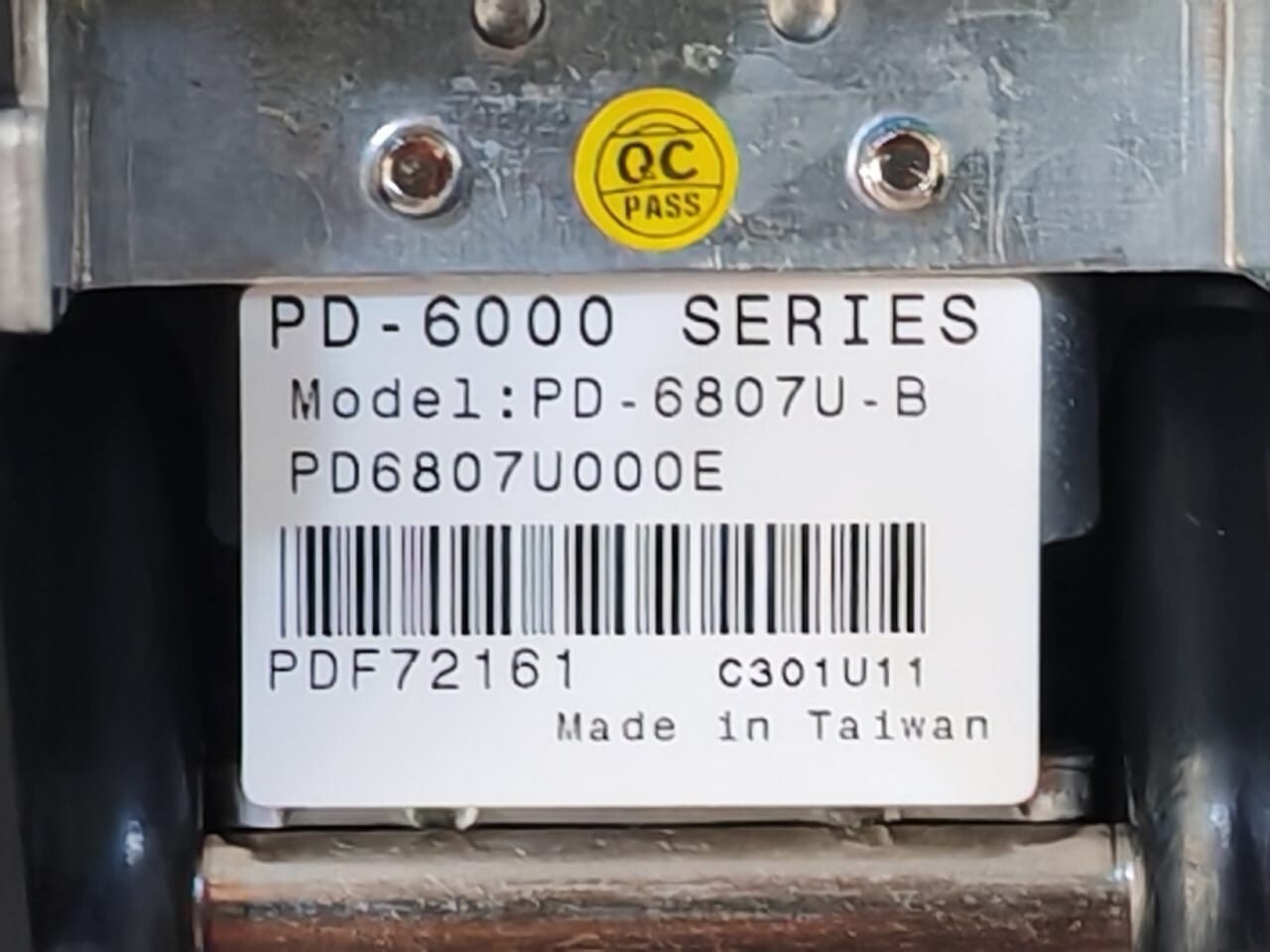 Posiflex PD-6807U-B Posiflex PD-6807U-B 7 inch LCD Monitor 800x480 PD-6000 Series 4