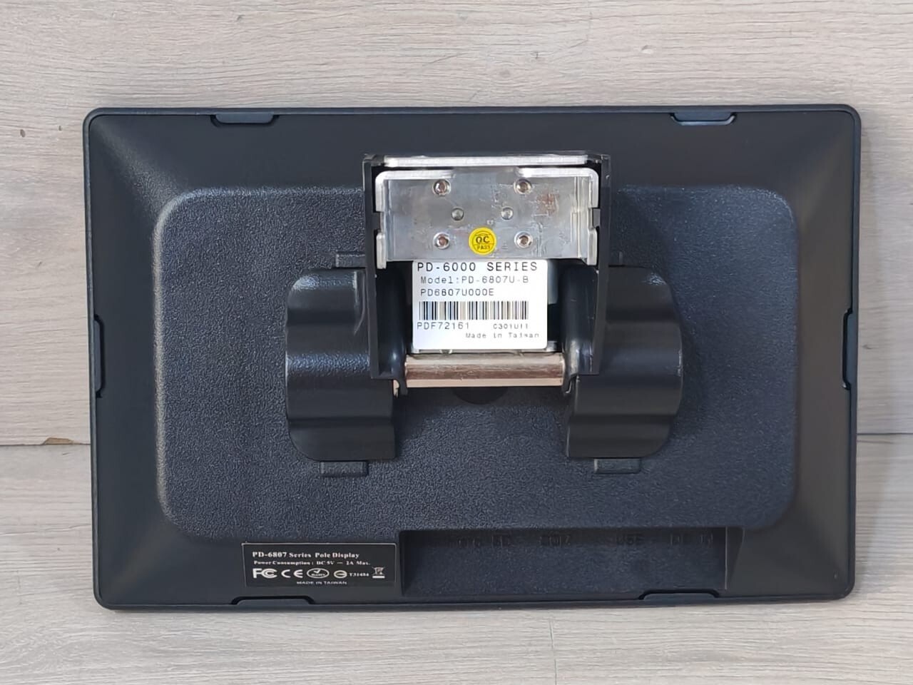 Posiflex PD-6807U-B Posiflex PD-6807U-B 7 inch LCD Monitor 800x480 PD-6000 Series 5