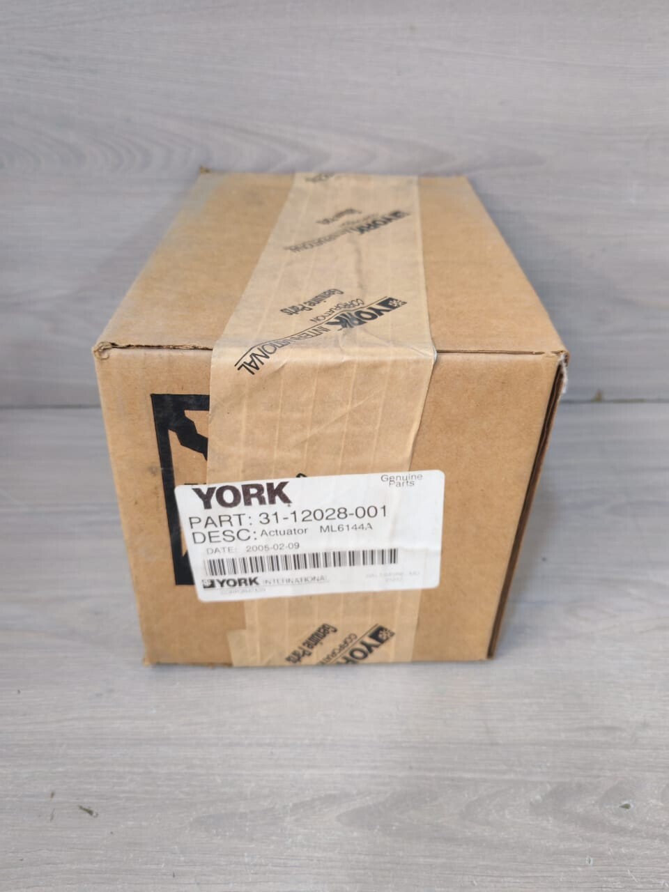 YORK ML6144A1015 31-12028-001 ACTUATOR 24VAC 4.8A 50/60Hz- W/ FILTHY BOX