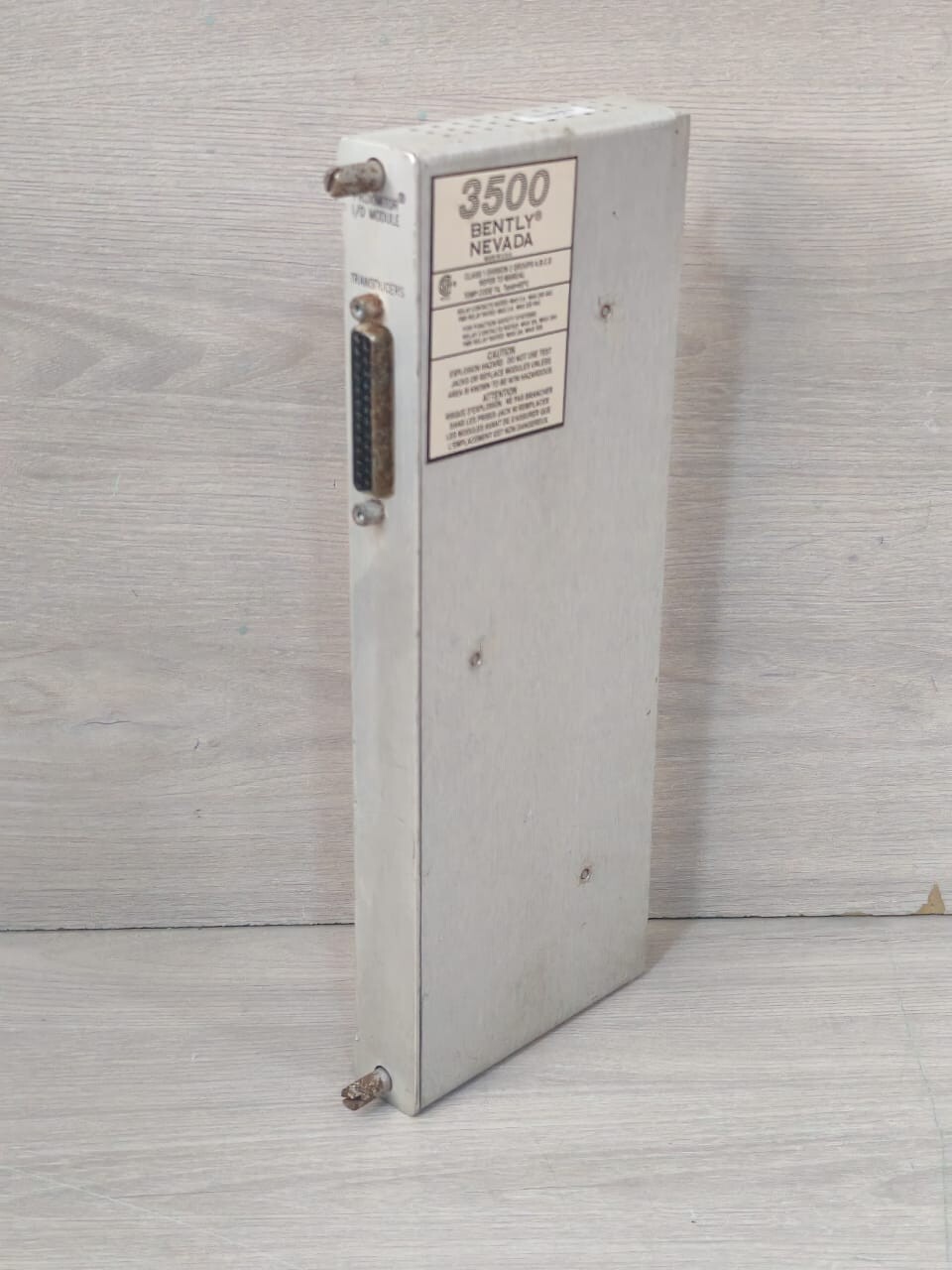 Bently Nevada 126615-01 BENTLY NEVADA 3500 126615-01 PROXIMITOR I/O MODULE - WITH RUSTY PART 4