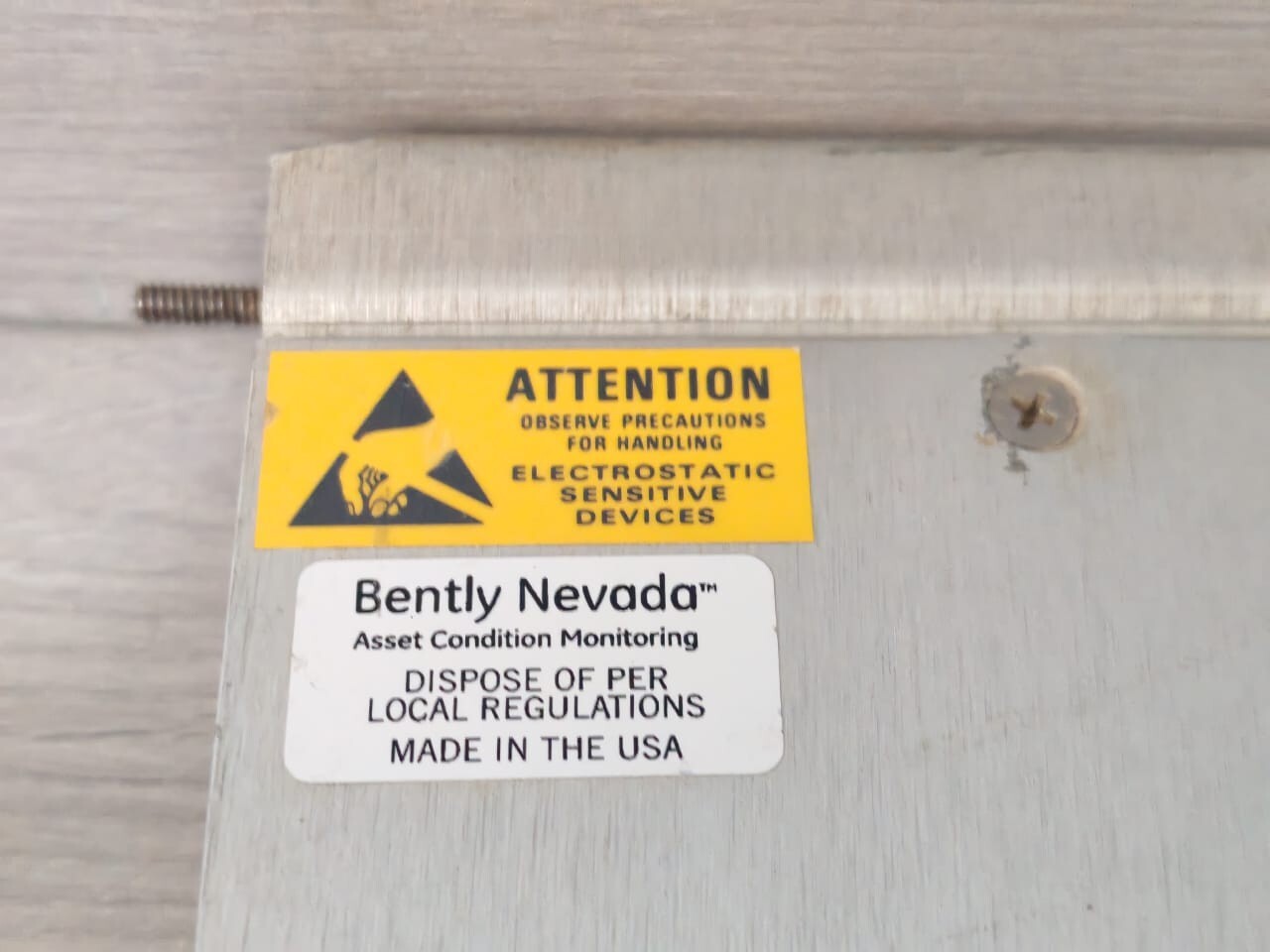 Bently Nevada 126615-01 BENTLY NEVADA 3500 126615-01 PROXIMITOR I/O MODULE - WITH RUSTY PART 8