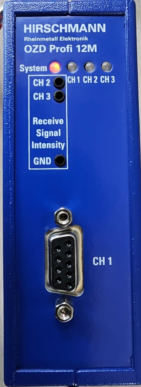 Hirschmann PROFI HIRSCHMANN OZD PROFI 12M G11 FIBEROPTIC MODULE PROFIBUS 2