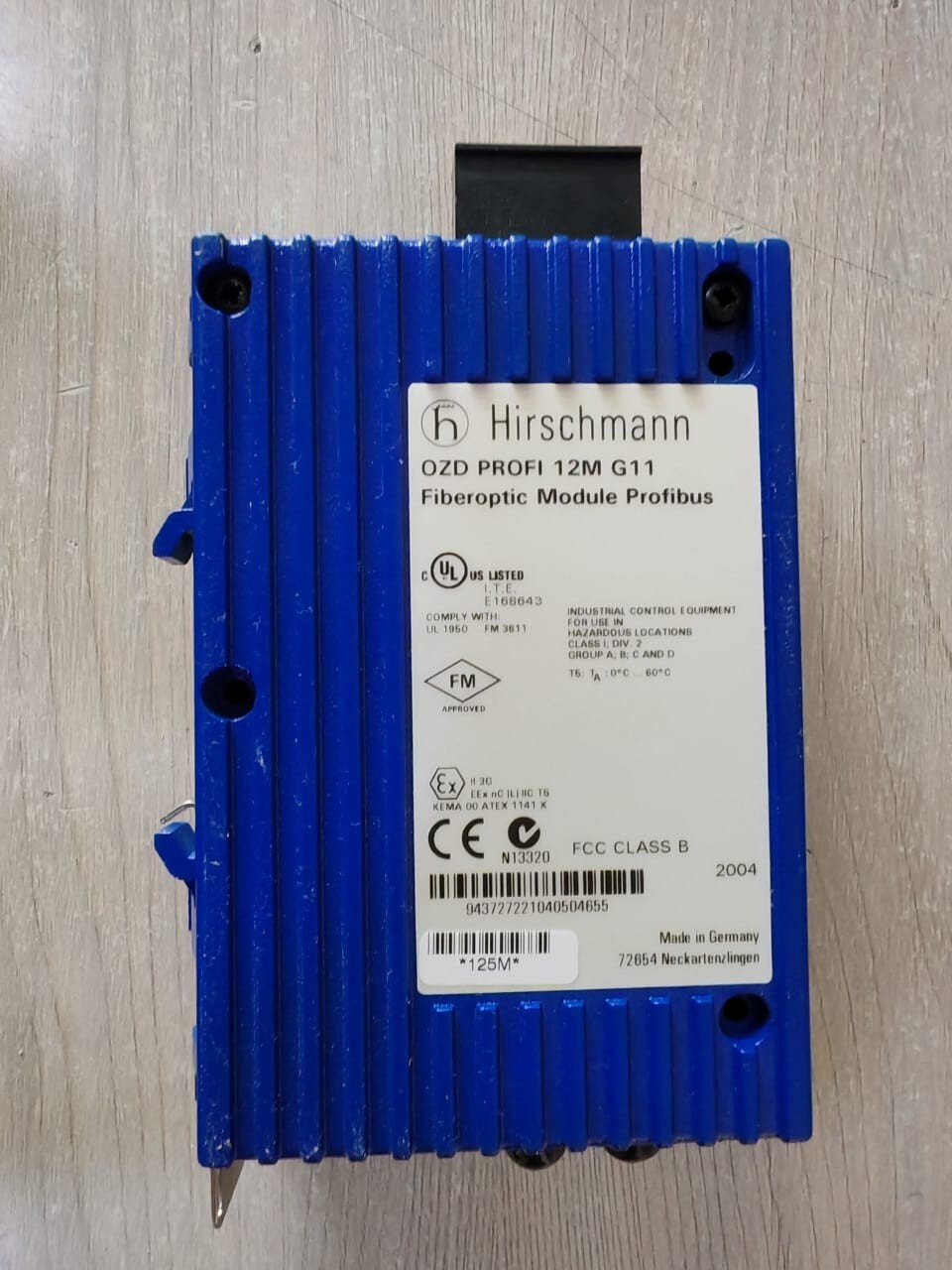 Hirschmann PROFI HIRSCHMANN OZD PROFI 12M G11 FIBEROPTIC MODULE PROFIBUS 3