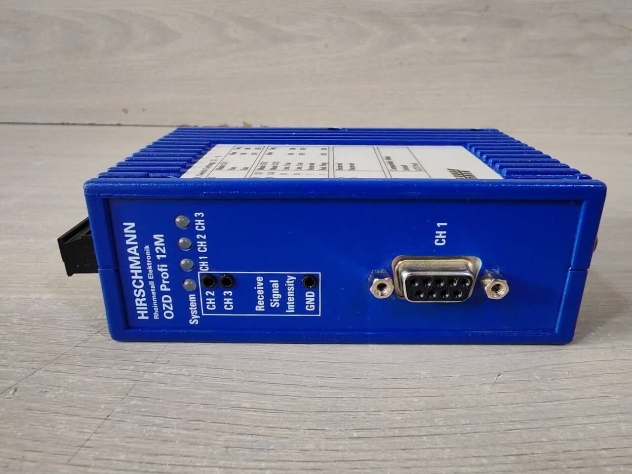 Hirschmann PROFI HIRSCHMANN OZD PROFI 12M G11 FIBEROPTIC MODULE PROFIBUS 8
