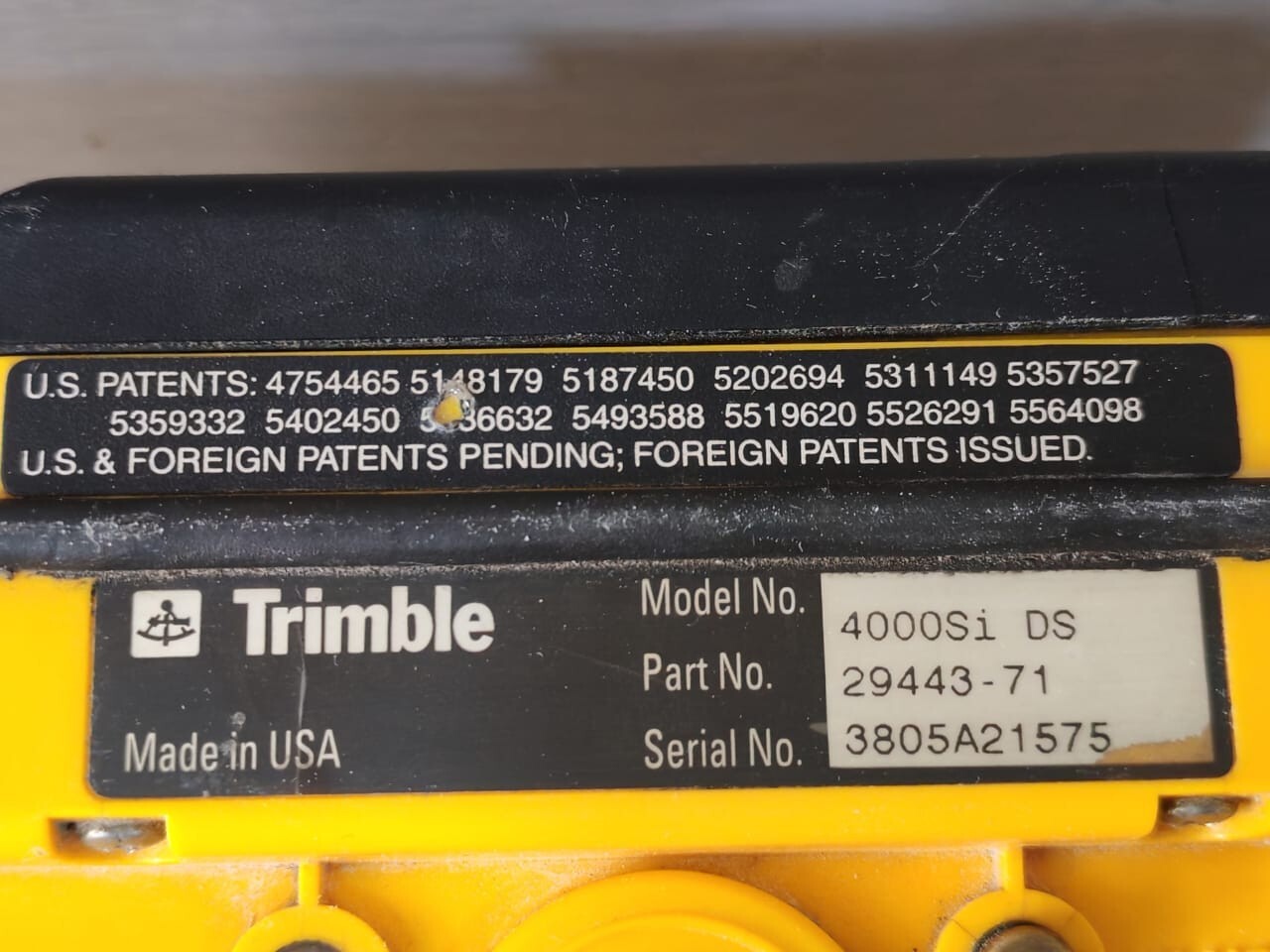 Trimble 29443-71-TESTED Trimble 4000Si DS GPS Receiver 29443-71 2