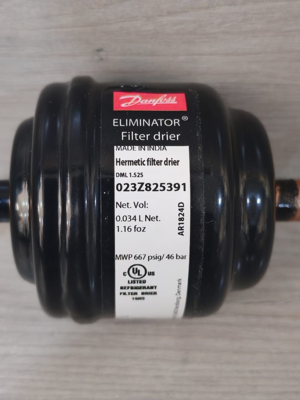 Danfoss DML.152S DANFOSS 023Z825391 DML.152S ELIMINATOR FILTER DRIER 3