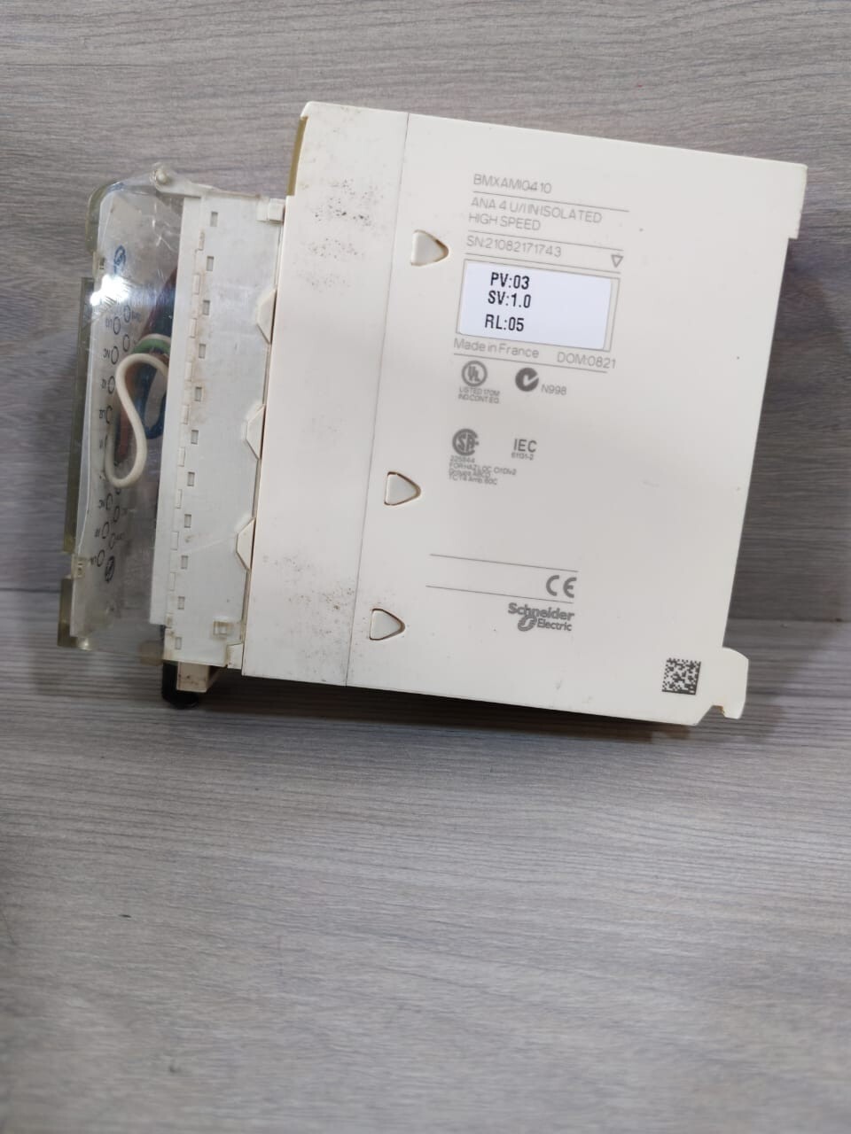 Schneider Electric BMXAMI0410 SCHNEIDER ELECTRIC BMXAMI0410 | ANALOG ISOLATED HIGH LEVEL INPUT MODULE 3
