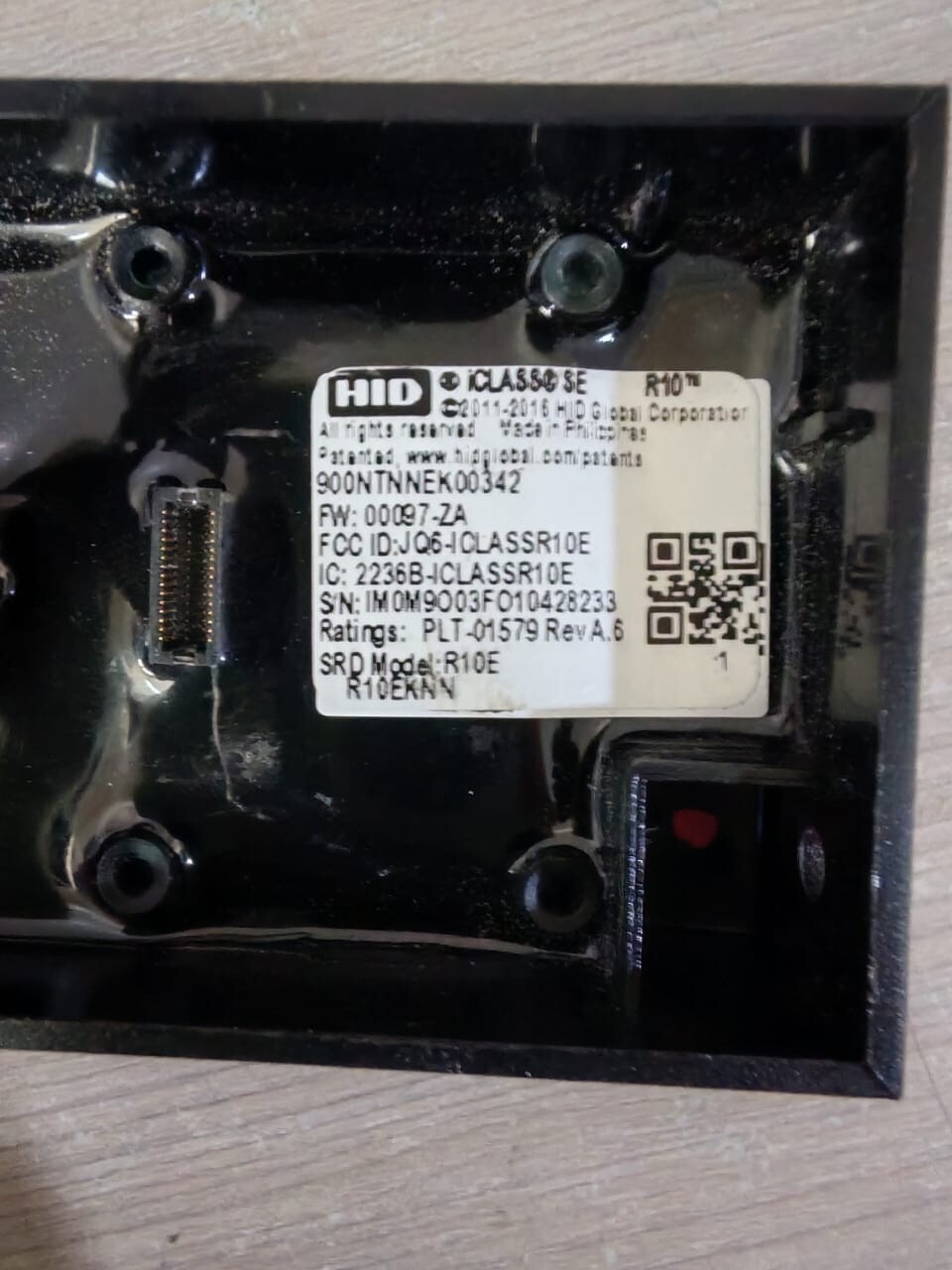 HID 900NTNNEK00342 HID iClass SE R10 900NTNNEK00342 FW: 0097-ZA Mini Access control Card Reader 2