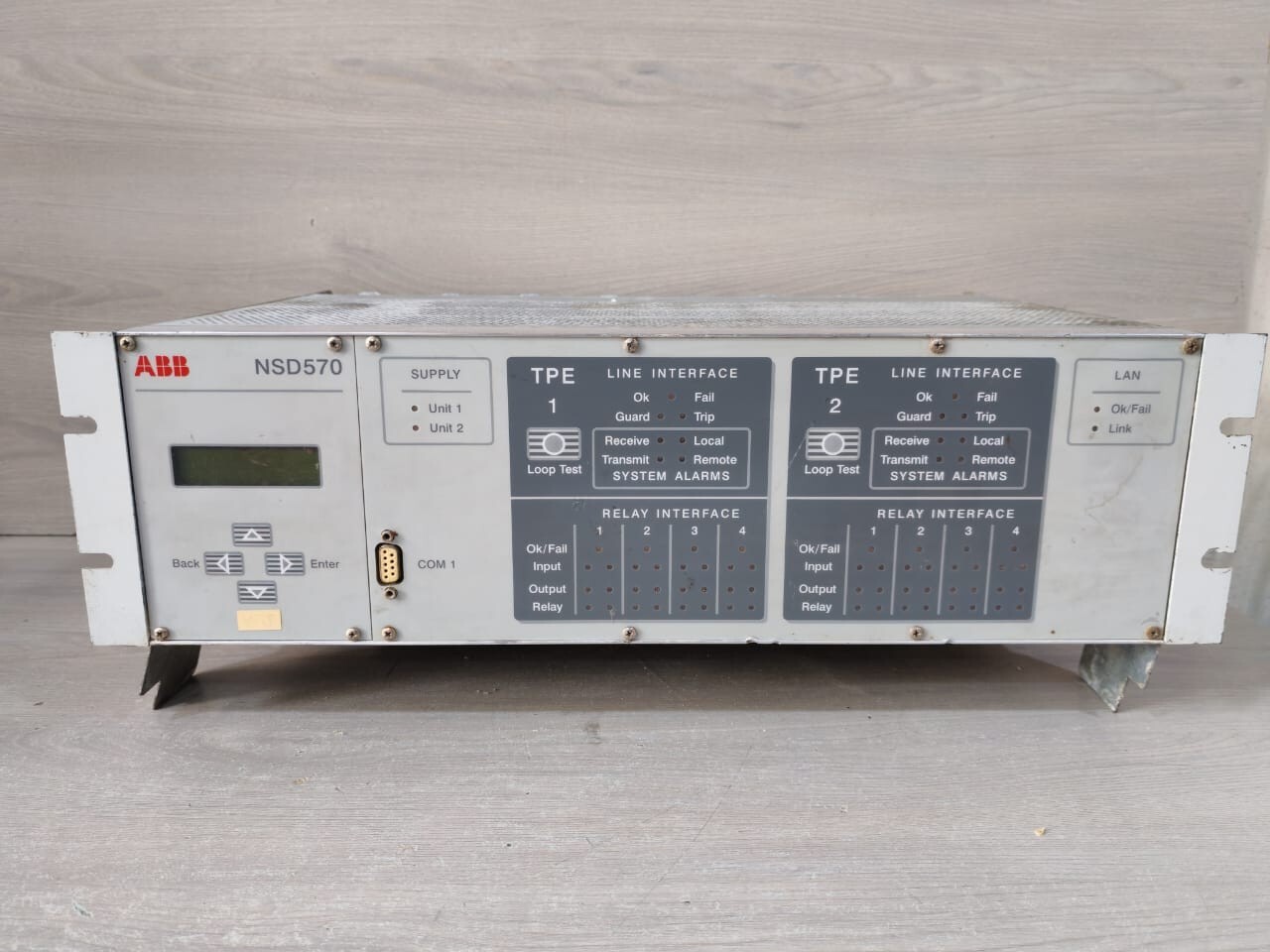 ABB 1KHW000600R001 ABB NSD570 1KHW000600R001 TELEPROTECTION EQUIPMENT -TRIED & TESTED 7