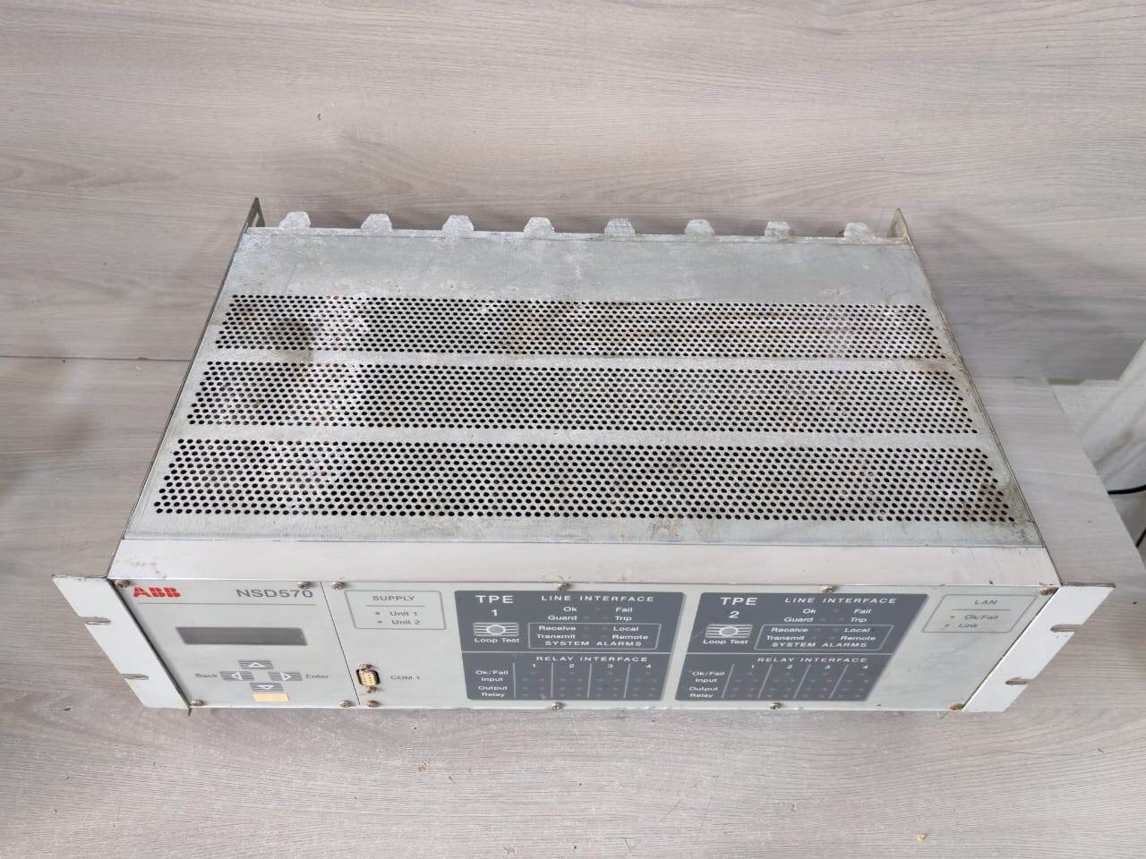 ABB 1KHW000600R001 ABB NSD570 1KHW000600R001 TELEPROTECTION EQUIPMENT -TRIED & TESTED 8
