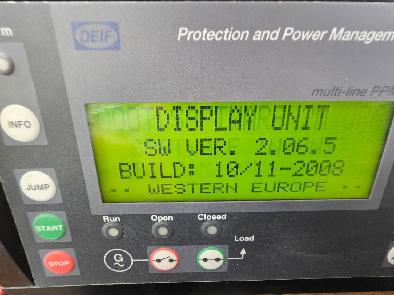 DEIF PPM-3 DEIF PPM-3 DG Protection and Power Management 250VAC 4